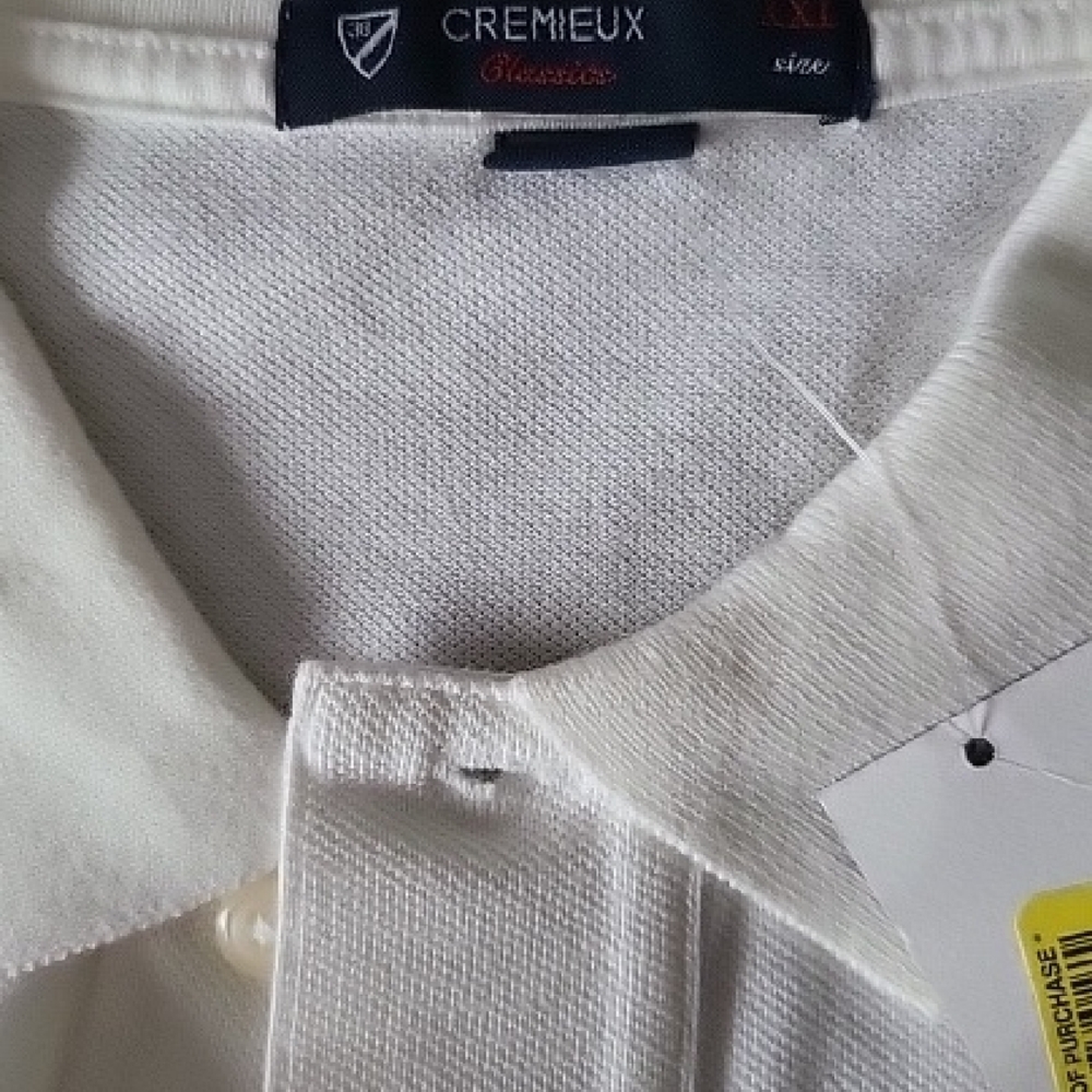 2 Daniel Cremieux White Classic Polo Shirt (2) XXL NWT - Picture 8 of 16